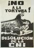 ¡No a la tortura! Disoluc...